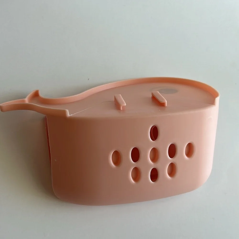 ♥️ Pink Salty Whale 🐳 Soap Dish